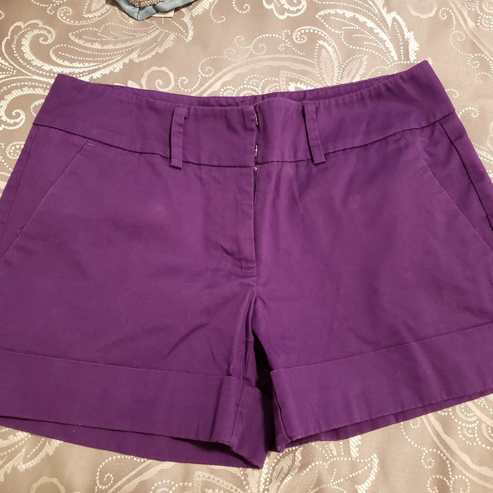 Purple Cuffed Shortd
